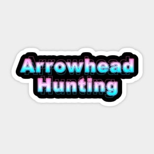 Arrowhead Hunting Sticker